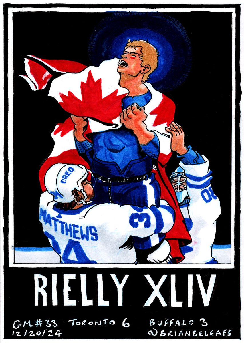 BrianBeLeafs's tweet photo. Game #33. Toronto 6 V Buffalo 3. #TorontoMapleLeafs #LeafsForever #LeafsNation #GoLeafsGo #MorganRielly #RockyV #Mo #DolpLundgren #AustonMatthews #MattMurray
Missed three comics this season due to holidays..catching up. https://t.co/97cecKVUA1