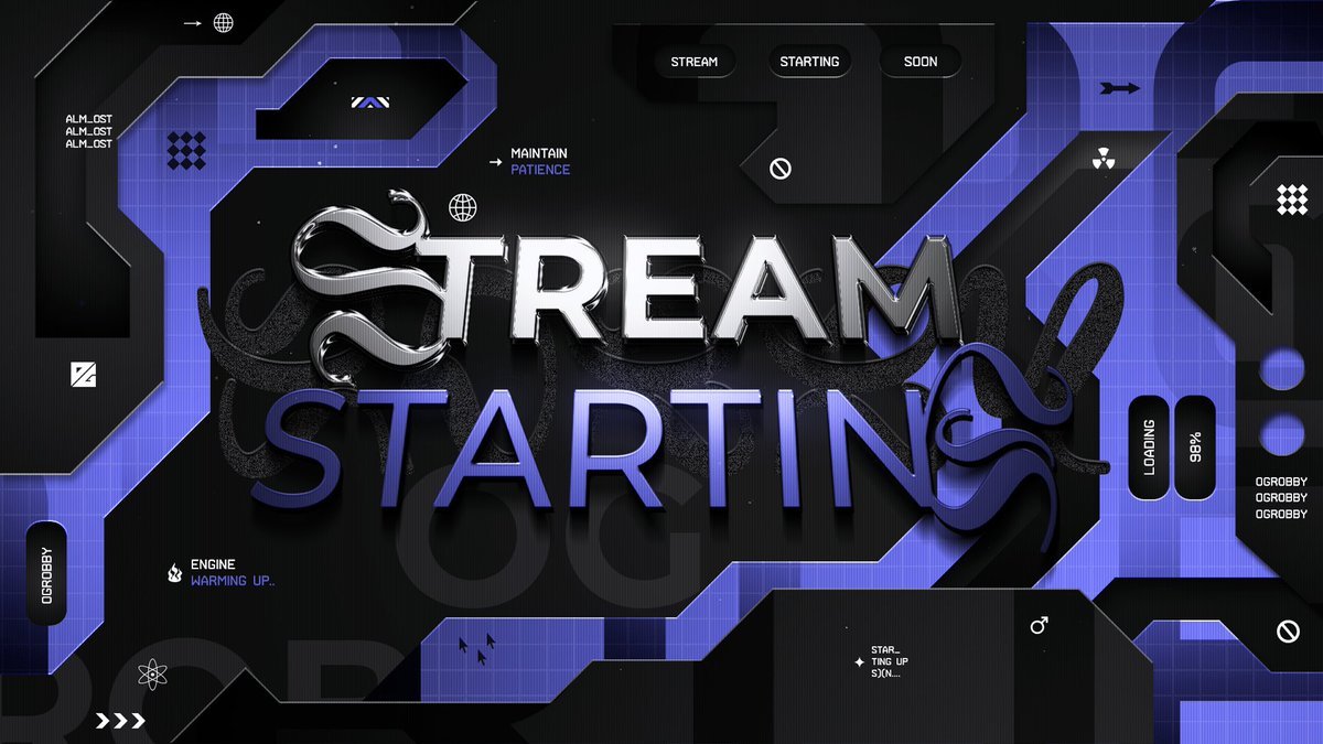 Client Stream Starting Screen 🎨 

Support is Highly Appreciated!