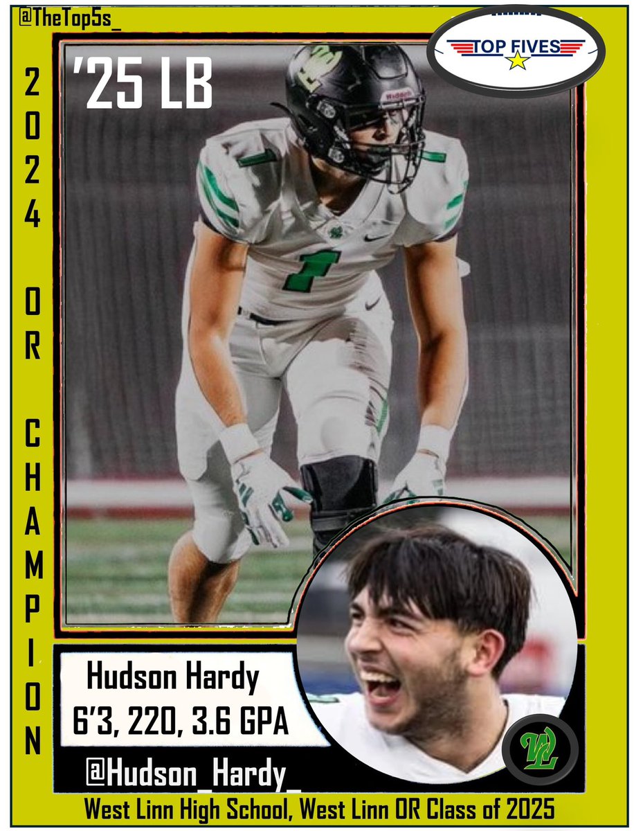 ⭐️⭐️⭐️⭐️⭐️ PLAYMAKERS!

New look Playmaker Spotlight Card drop!

Post your highlight clips each week to compete nation-wide for selection as a top five play of the week and to get recognized as a Top Fives ⭐️⭐️⭐️⭐️⭐️ Playmaker.

🎬🎥🍿🍿🍿 Clip Categories:
- Monday Defense
-