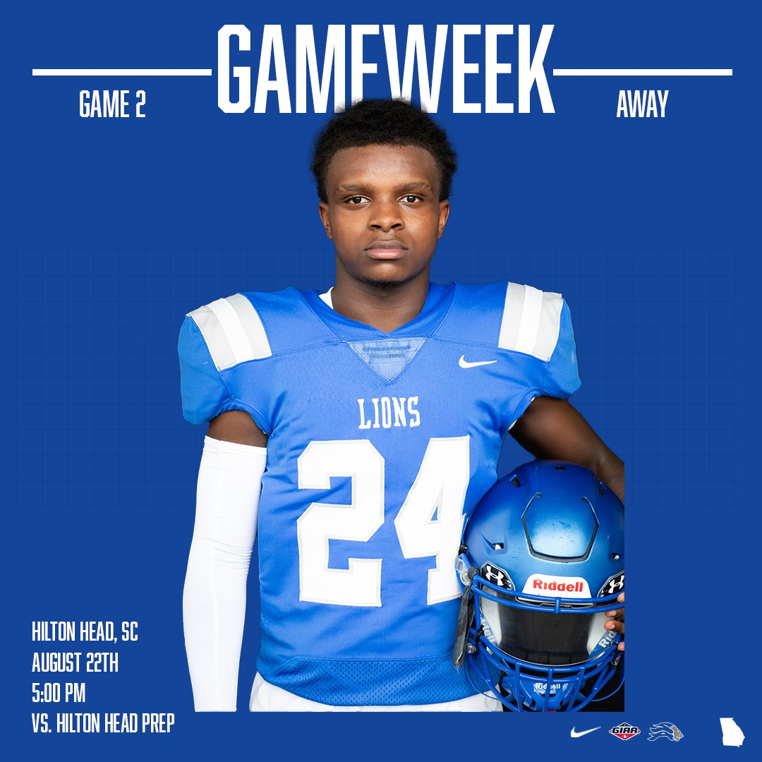 Game Week! The Lions travel to Hilton Head Prep Academy this Friday for week two of the football season. Be sure to wish our football players the best of luck as they take the field!
- 
- 
- 
- 
- <a href="/saslions/">桑っちょ</a>
- @jack_kelley_edits