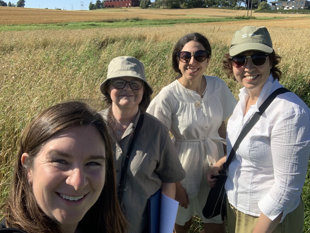 Go on vacation…. Go for a weed science visit 🤷🏻‍♀️. Massive thanks to NIBIO in Norway for a great visit!