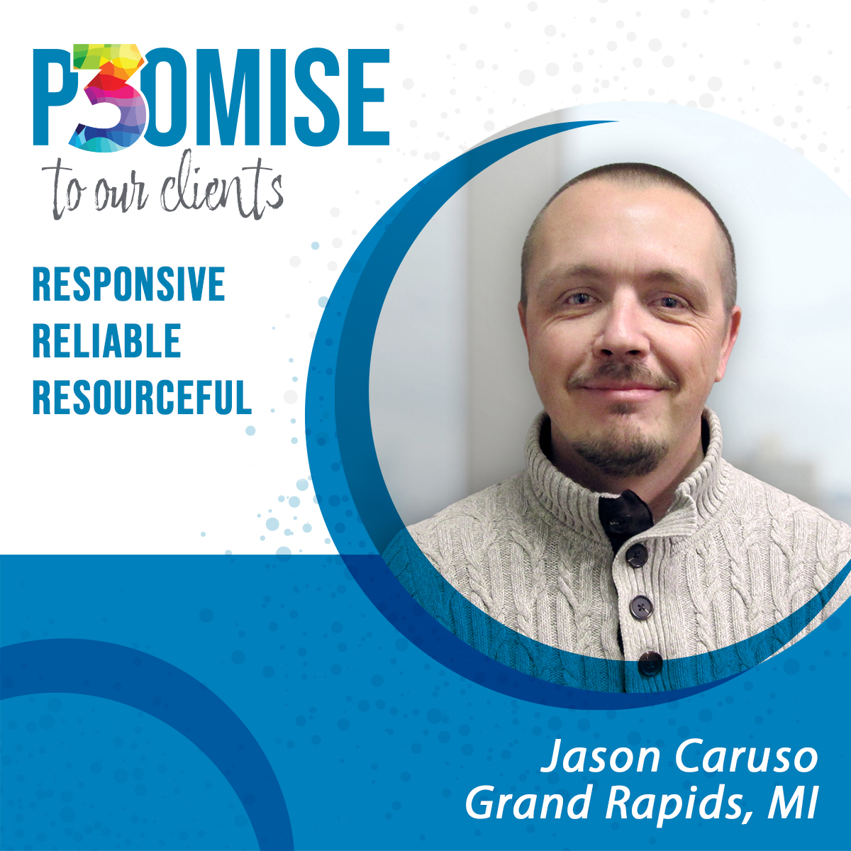 To fast-track a traffic signal staging design task, Jason jumped in to meet the client's needs and complete the design to avoid a project delay. Thank you for upholding Wade Trim's Promise to clients! #Reliable