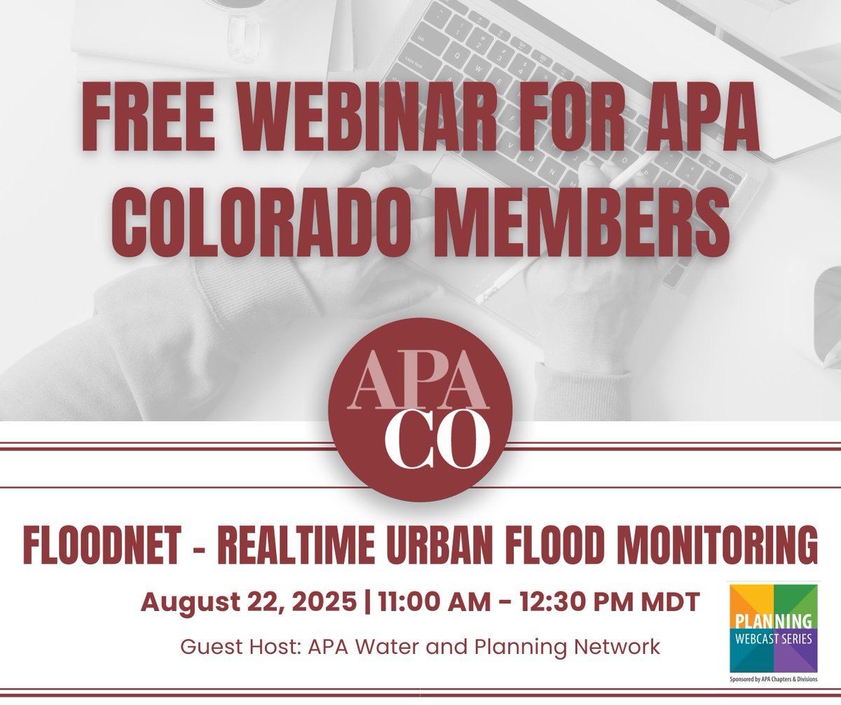 Earn CM credit from this webinar that's FREE for APA Colorado members!

Register today: us06web.zoom.us/webinar/regist…