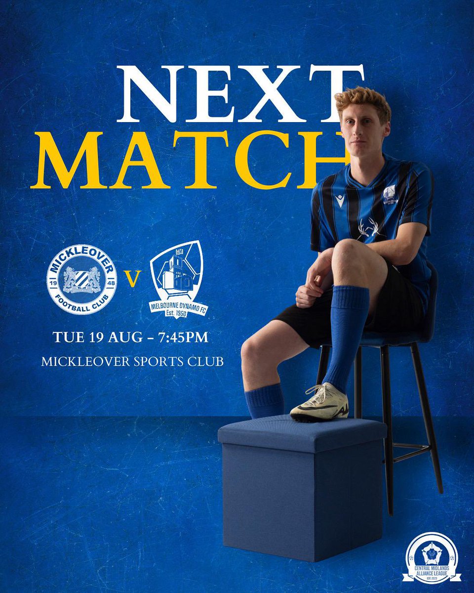 Melbourne Dynamo FC (@melbournedynamo) on Twitter photo Back at it tomorrow night as we make the short trip under the lights to <a href="/MSReserves/">Mickleover FC Reserves</a> for our 6th league match in 17 days 👇 🔵 ⚫️ Back at it tomorrow night as we make the short trip under the lights to <a href="/MSReserves/">Mickleover FC Reserves</a> for our 6th league match in 17 days 👇 🔵 ⚫️