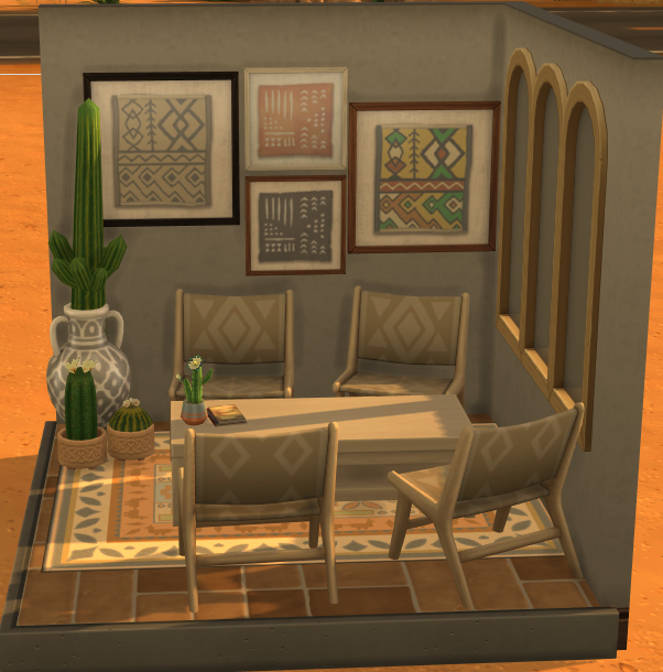 oasis springs inspired living room #aughoney25 <a href="/sims4ideas/">sims4ideas ✨️</a>
