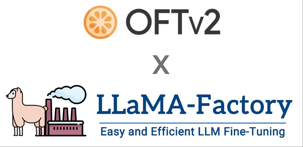 Excited to see Orthogonal Finetuning (OFT) and Quantized OFT (QOFT) now merged into LLaMA-Factory! 🎉

OFT &amp; QOFT are memory/time/parameter-efficient and excel at preserving pretraining knowledge. Try them in:
🔗 LLaMA-Factory: github.com/hiyouga/LLaMA-…
🔗 PEFT: