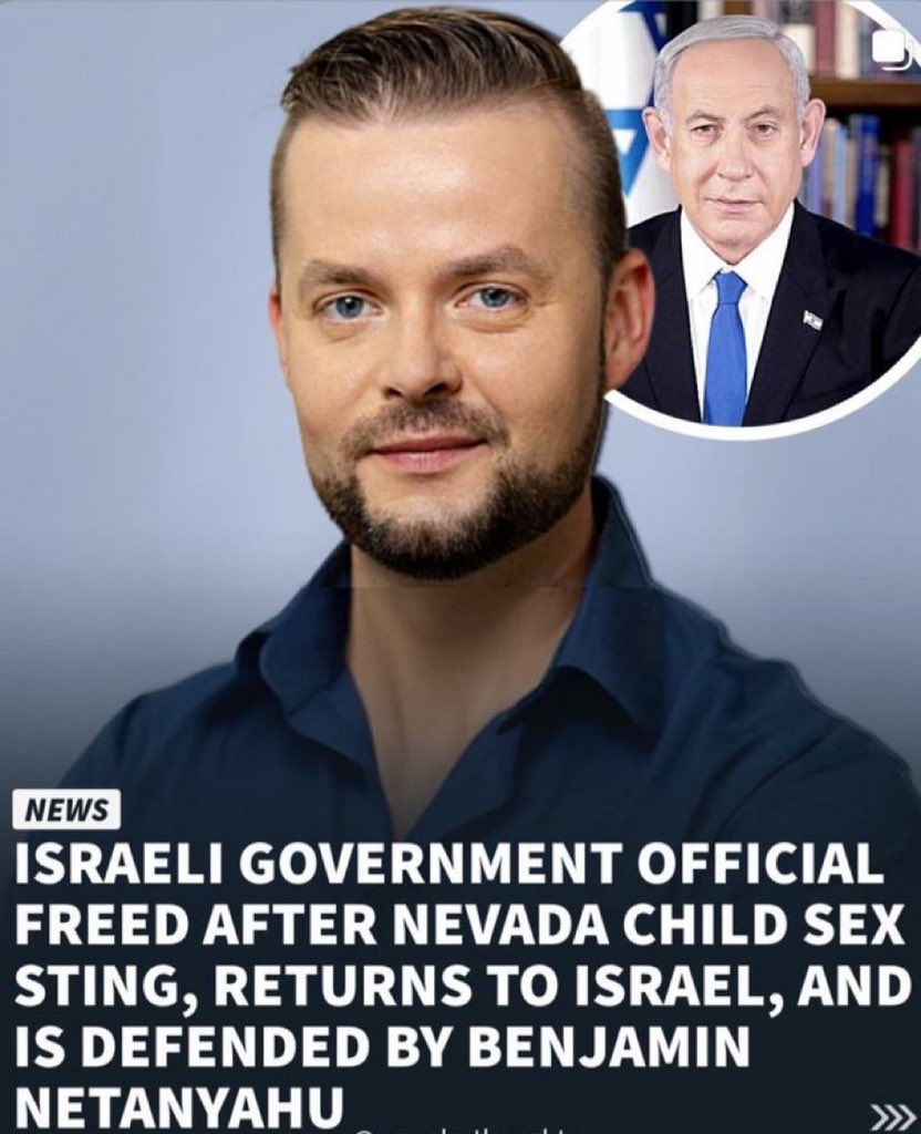 Think he was an Israeli spy like an Epstein? Or does any Israeli get such privilege?