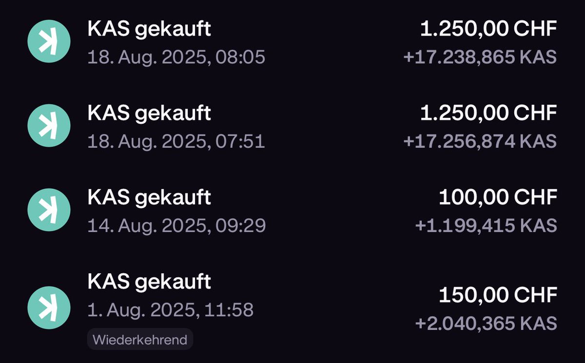 $kas so viel kaufen wie nur möglich #kaspa