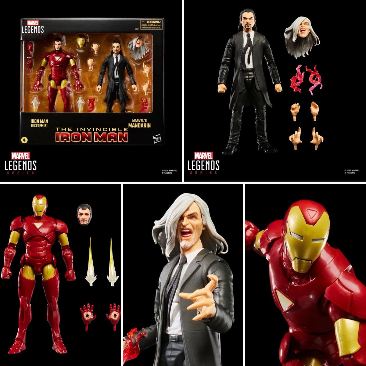 aic_podcast's tweet image. 🍊MANDARIN MARVEL LEGENDS🍊

Another one off the list! The Mandarin makes his debut in the #MarvelLegends line in this #InvincibleIronMan two-pack coming to Amazon tomorrow, 08/19 at 1p ET for $50. Thanks to @Gizmodo for the reveal. 

#hasbro #hasbropulse #ironman #marvel