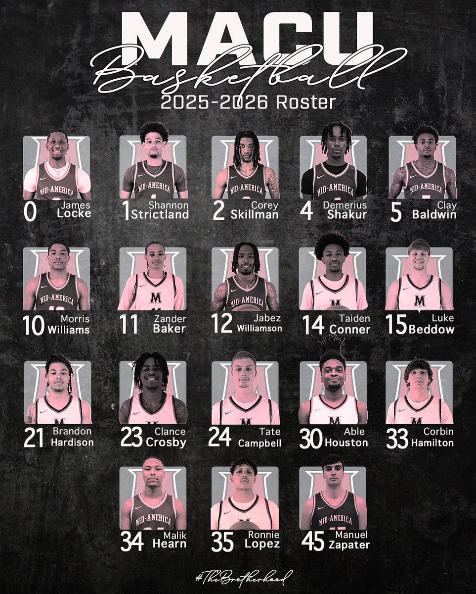 Introducing . . . The 2025-2026 squad