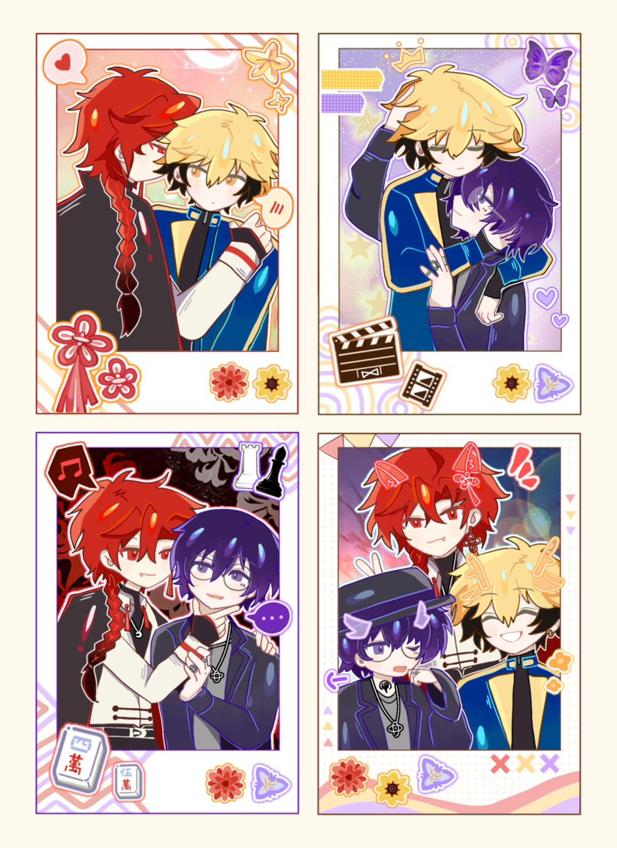 NoriLynn081's tweet photo. (i draw them again yay)
Ig what get me most abt polyhouse is that although they r the 'villains' (antag?), but they don't seem to be 'infighting'. All the canon materials by now never give me that feeling, from-
#时光代理人 #linkclick #veinfei #v斐 #veinxiao #v枭 #blondhat #斐枭 https://t.co/zXtcjsTKrx