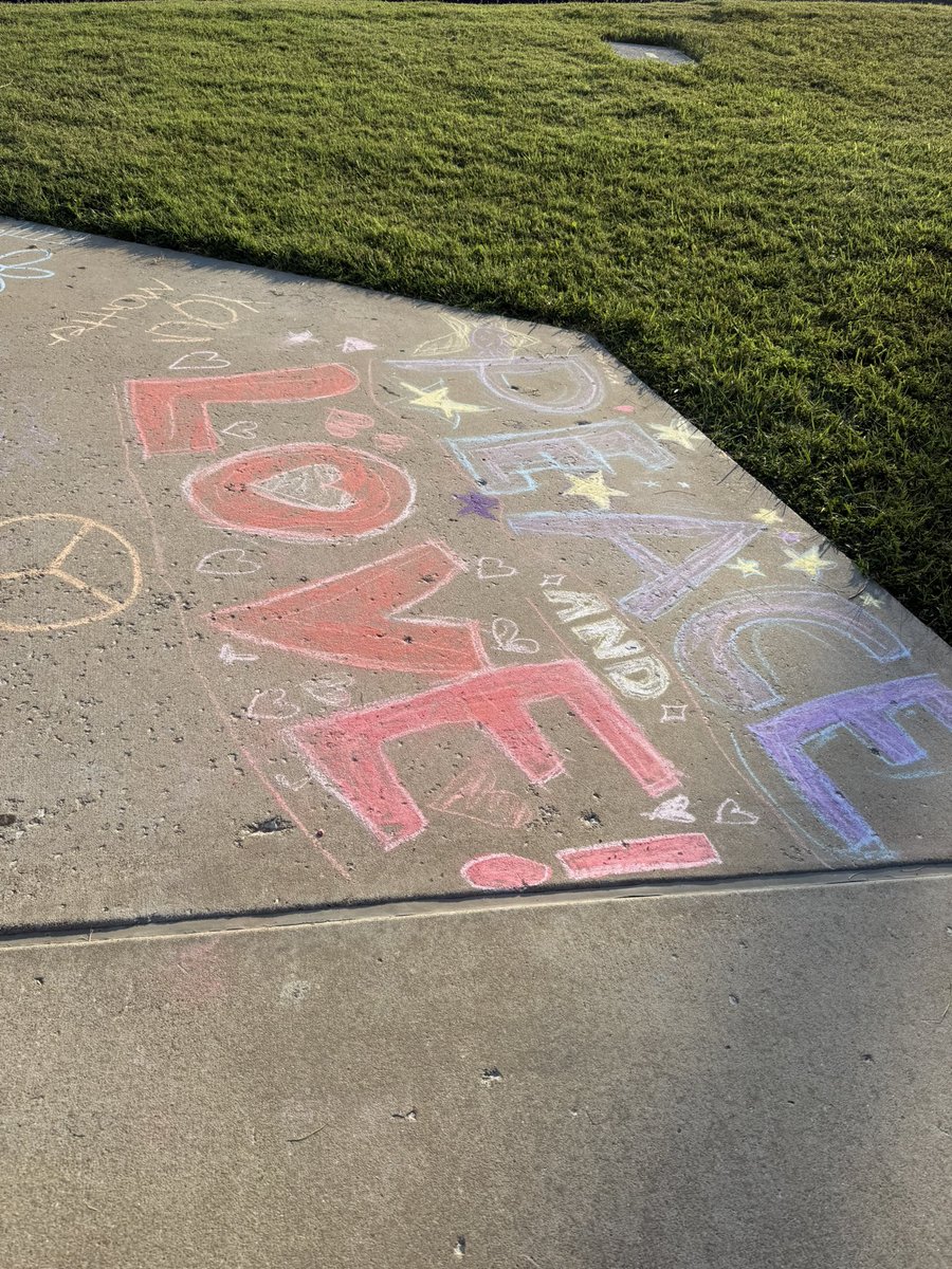 Our walk ways are ready for students and staff. 
2025-2026 school year begins Tuesday!!!