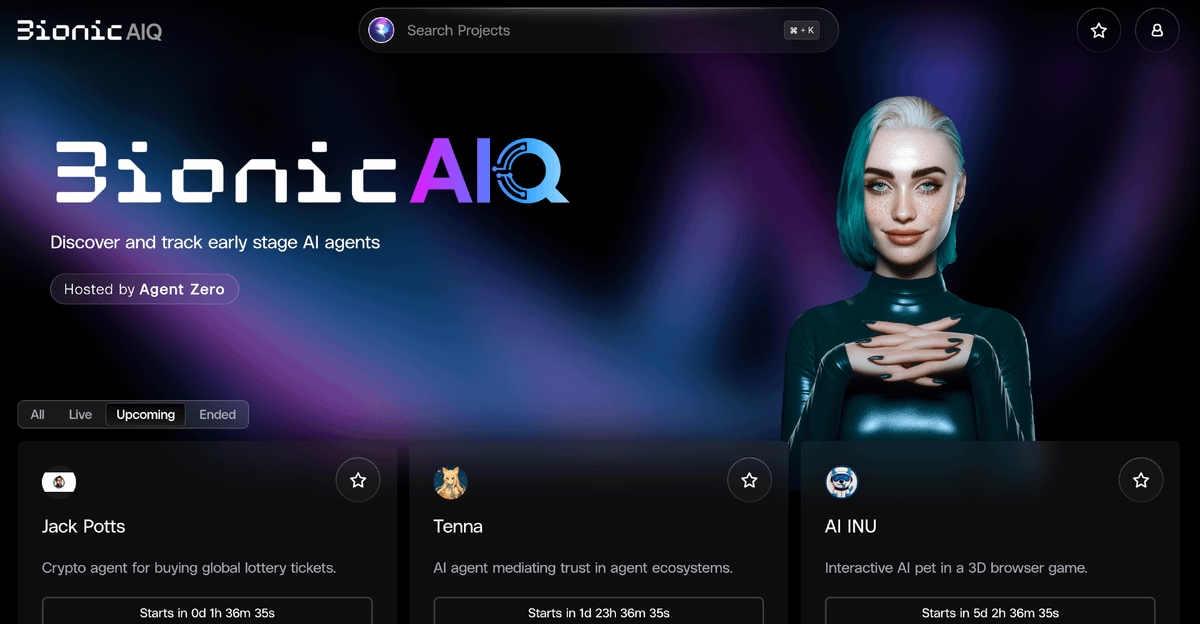 Roadmap V1 100% Delivered

AIQ + Agent Zero are now working products

These intelligence tools are transforming how the @Virtuals_io community discovers and analyzes AI agents

Here's what we delivered → 🧵