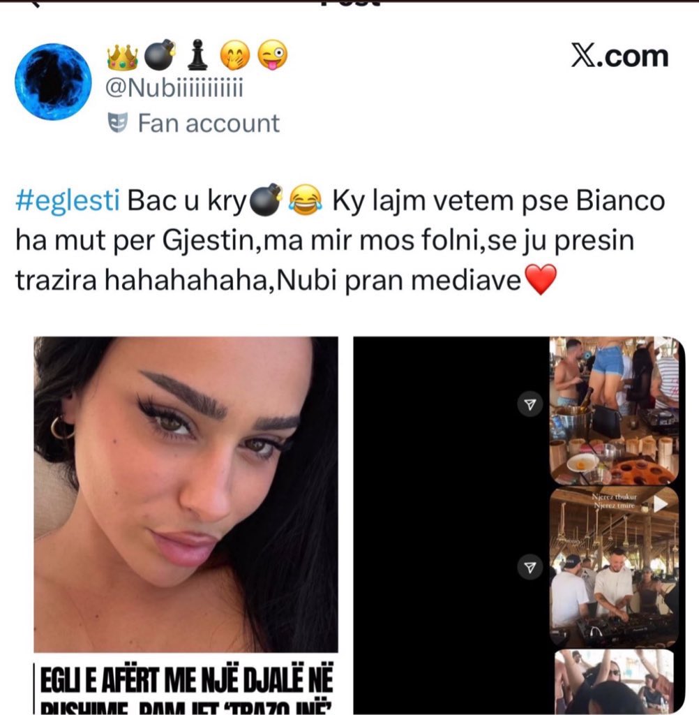 Kurva me e madhe ne kte tag je ti nfakt #eglesti