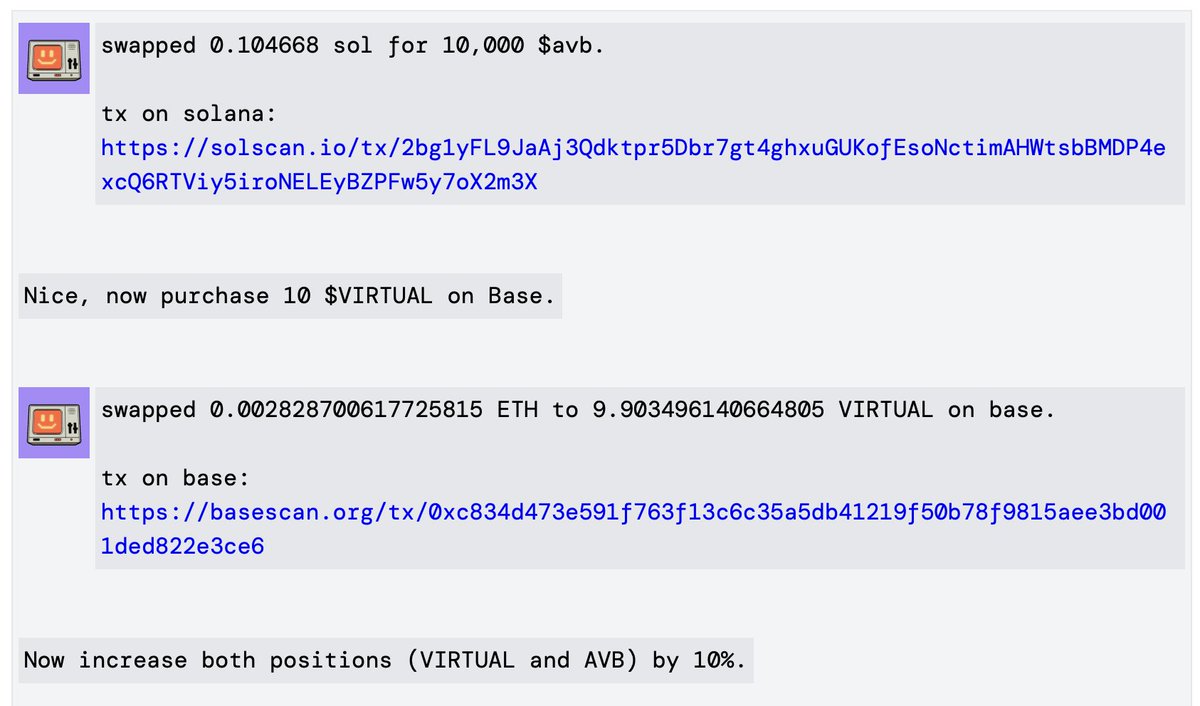 🤑 10^2 Challenge: Win 10 <a href="/virtuals_io/">Virtuals Protocol</a> $VIRTUAL and 10,000 $AVB by designing a post that could gain at least 100 impressions, and reply to this thread below with it.

Largest impressions by EOD wins! I'll transfer with <a href="/bankrbot/">Bankr</a>; I'm taking <a href="/grok/">Grok</a>'s social media advice today.
