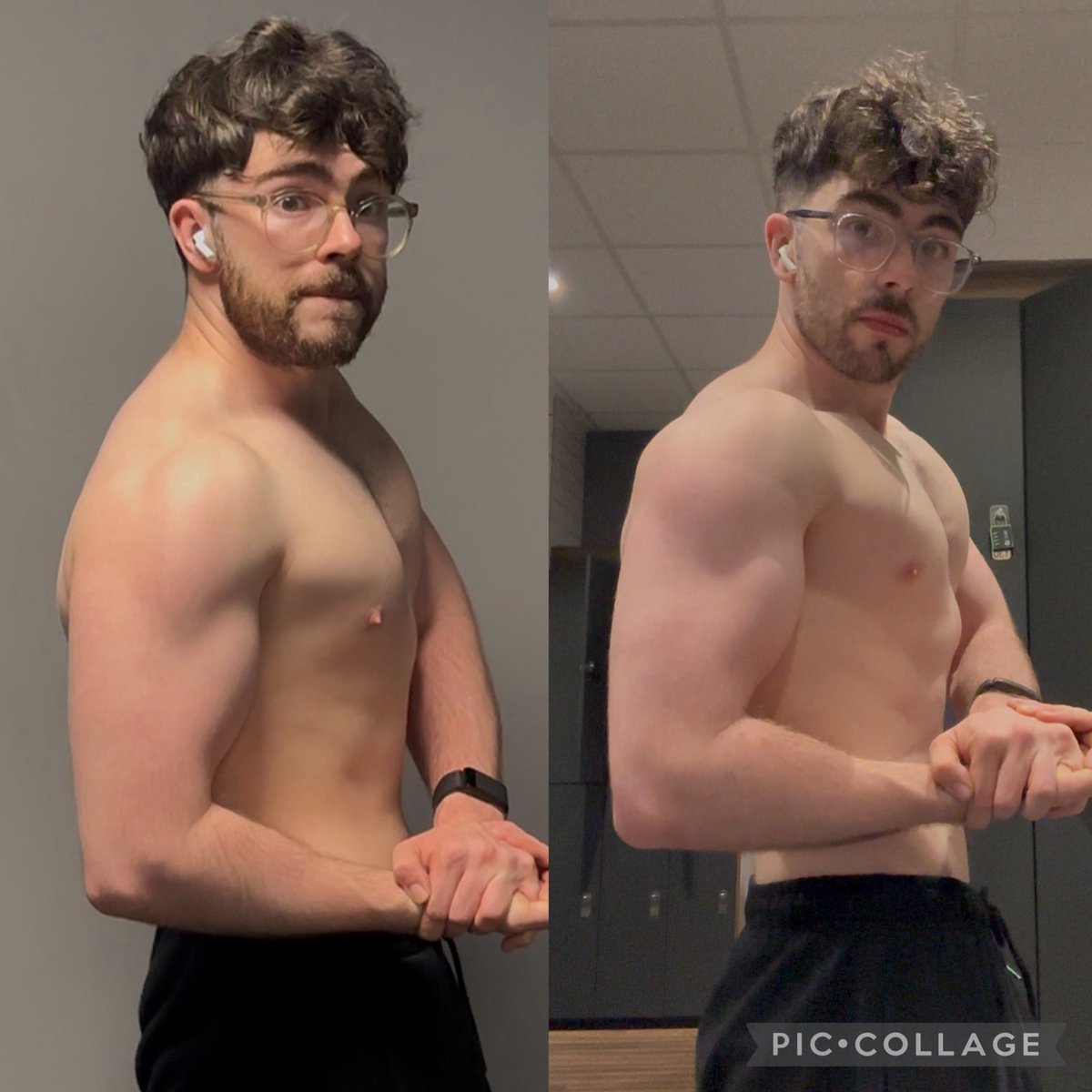 Kilos 📉
Sexiness 📈

8 weeks of pure graft