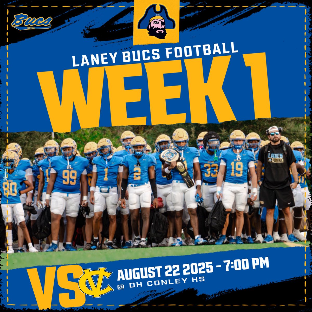 Laney High School Football tweet media
