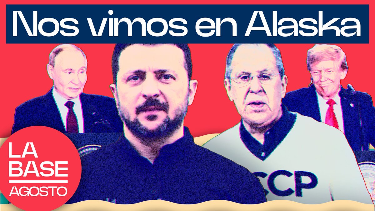Hoy en La Base Agosto analizamos la cumbre EEUU-Rusia en Alaska y repasamos las condiciones sobre la mesa para firmar una paz en Ucrania.

📺 youtu.be/fF_yYRmTz2Y

🎙 go.ivoox.com/rf/155757931