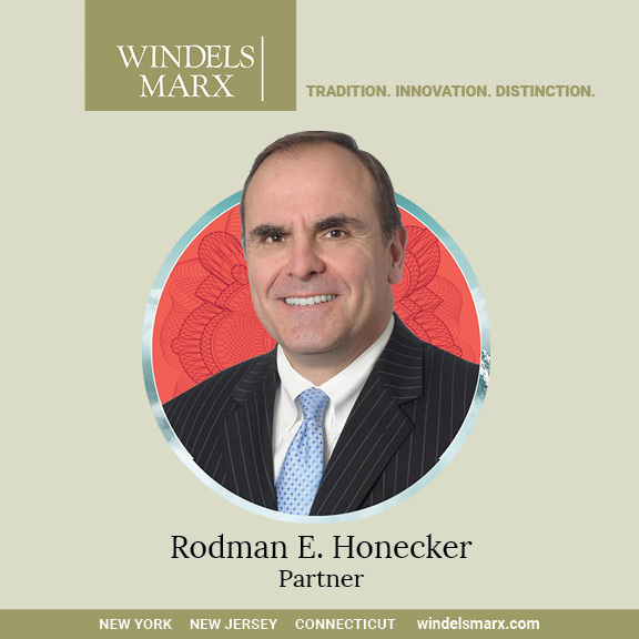 RECOGNITION - Please join us in congratulating Partner, Rod Honecker, on being named a Fellow to the Litigation Counsel of America. Learn more about Rod's recognition: windelsmarx.com/news/rod-honec…