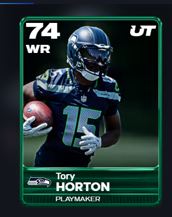 Moshimadden's tweet photo. Four Budget Beasts YOU Need in Madden 26!

1. DJ Turner II (77 OVR) – Costs just 14,000 coins and plays like a top-tier DB. With 85 speed, 86 accel, and 6’0” height, he’s instantly better than the free Trevon Diggs.

2. Cole Bishop (74 OVR) – A true steal at under 1,000 coins. Perfect as your Sub LB with 82 speed, 84 accel, and 6’2” size. Ray Lewis is getting benched.

3. Tory Horton (74 OVR) – For only 3,000 coins, you get a 6’3 WR with 84 speed and 85 accel. One of the best hidden gems in MUT.

4. Jaylin Lane (74 OVR) – Just 2,000 coins for an 85 speed WR. + he’s a Commander.

Follow for more Madden 26 tips!