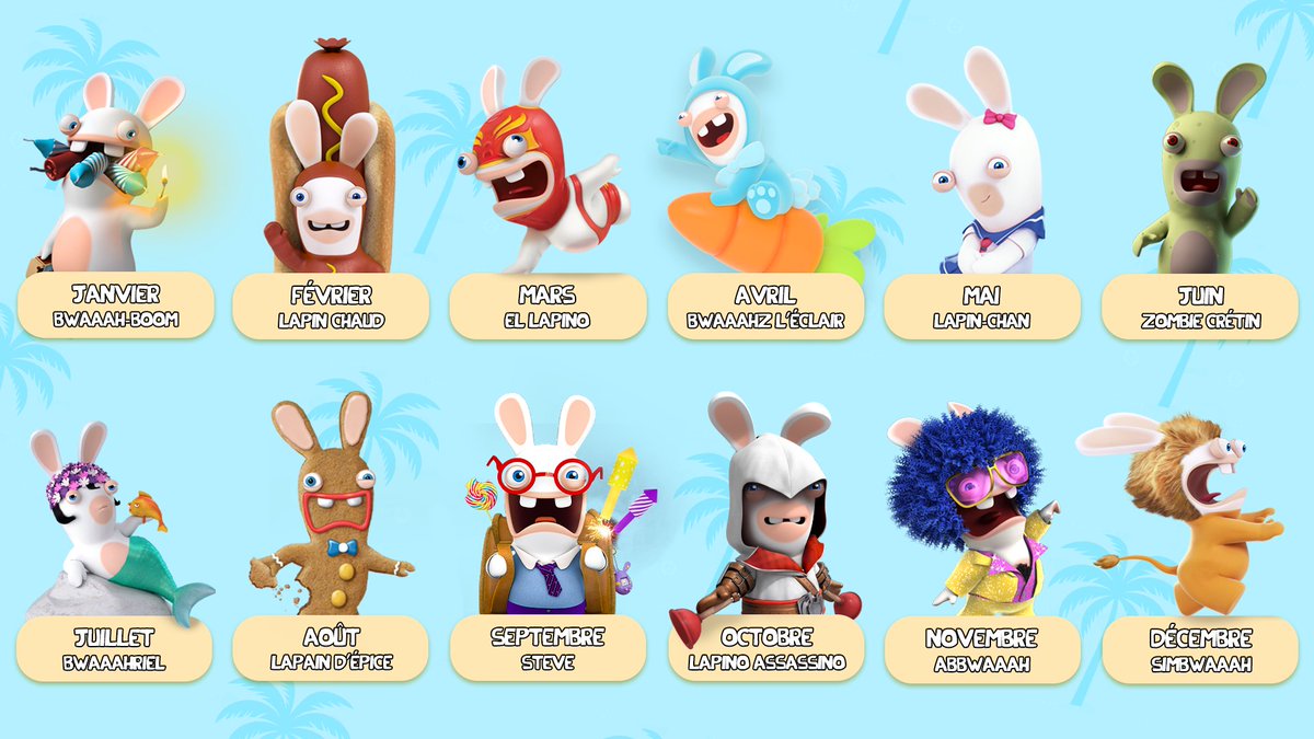 Dis-nous en commentaire quel Lapin tu as eu ! 💬