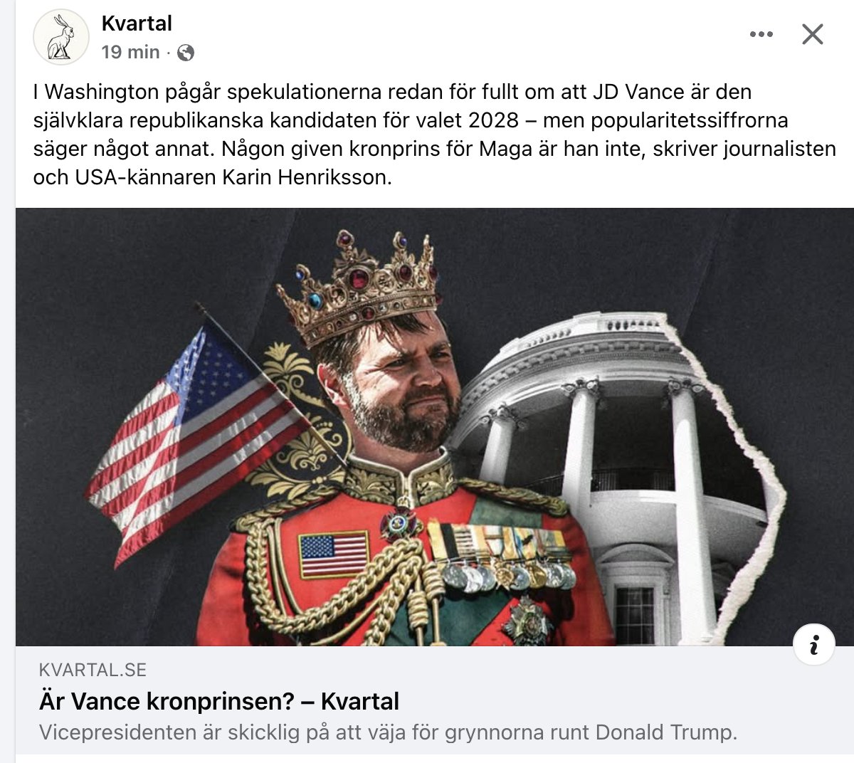 KMHenriks's tweet image. Läs om JD Vance i Kvartal.