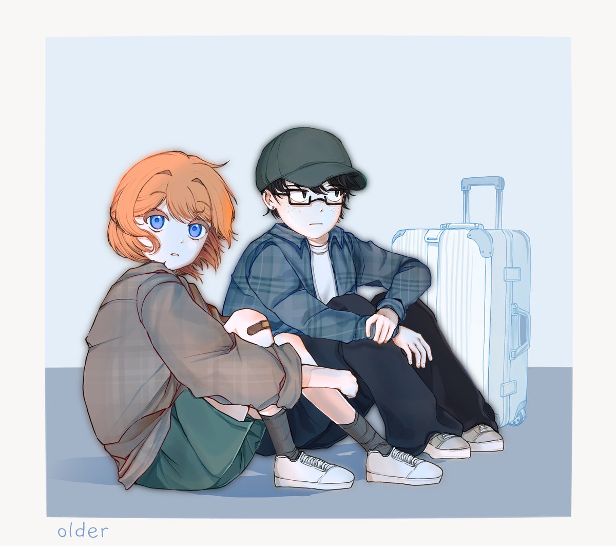 비소님과 춘식님의 older 커버가 너무 좋다,,,,🥹🥹