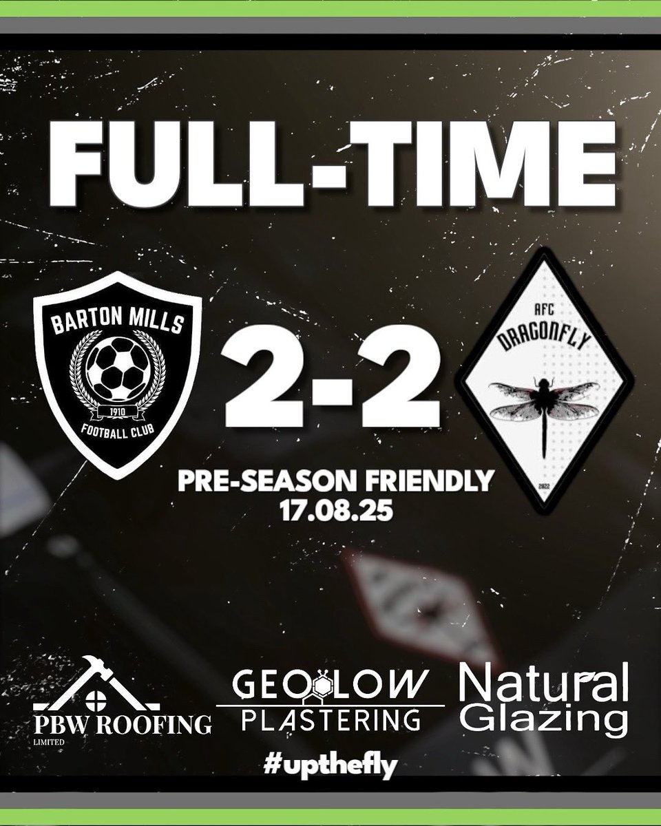 AFC Dragonfly (@afcdragonfly) on Twitter photo A 2-2 draw to <a href="/Barton_MillsFC/">Barton Mills F.C.</a> away yesterday, a good performance from the lads with a late strike from the home side to level it at the death.
#afcdragonfly #upthefly A 2-2 draw to <a href="/Barton_MillsFC/">Barton Mills F.C.</a> away yesterday, a good performance from the lads with a late strike from the home side to level it at the death.
#afcdragonfly #upthefly