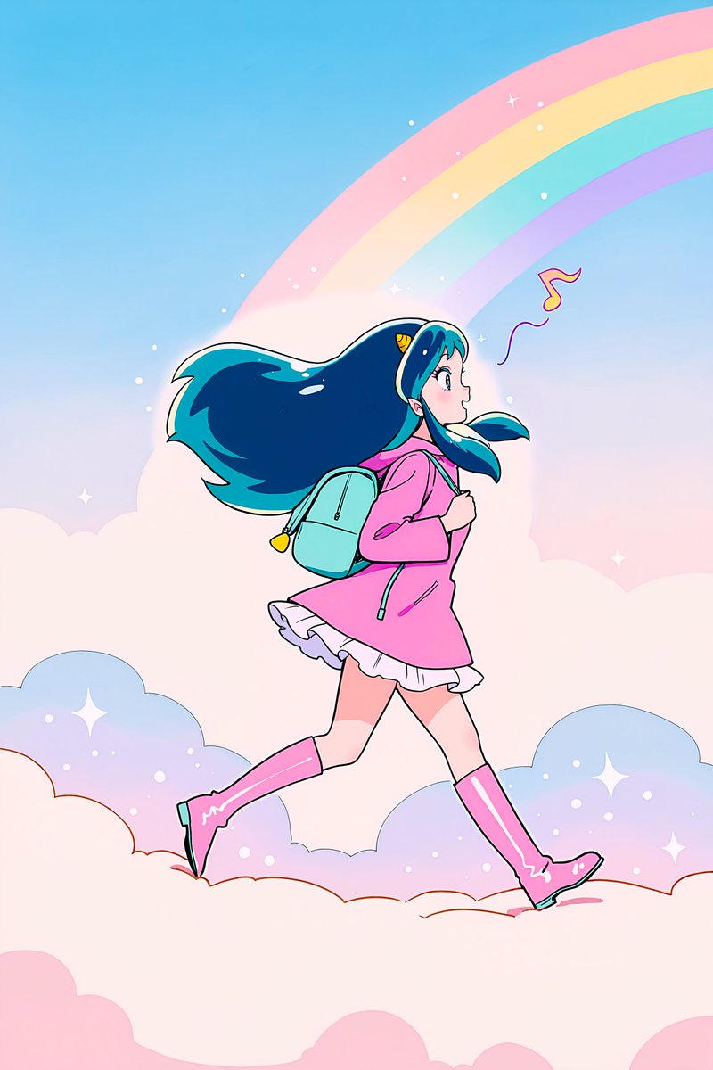 GalleryLum's tweet image. #Lum #UruseiYatsura #うる星やつら #AI #Urusei #Yatsura