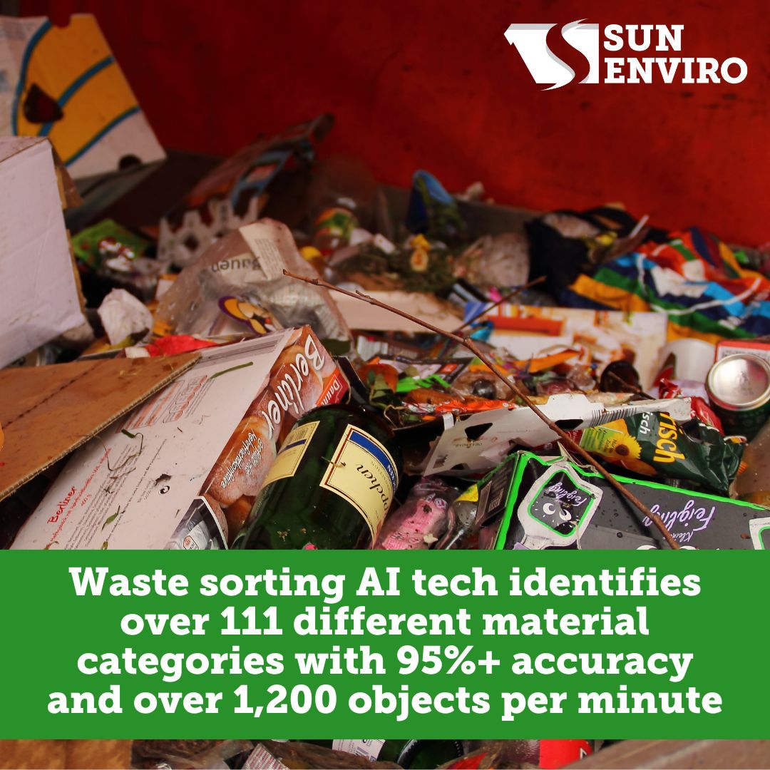 Josh from SunEnviro (@joshsunenviro) on Twitter photo ๐คโป๏ธ Smarter sorting, faster results. AI waste-sorting tech from <a href="/greyparrotai/">Greyparrot</a> can now identify over 100 material categories with over 95% accuracy, scanning more than 1,200 objects every minute.
Less contamination, more recovery. Thatโs the future of waste processing. ๐ช ๐คโป๏ธ Smarter sorting, faster results. AI waste-sorting tech from <a href="/greyparrotai/">Greyparrot</a> can now identify over 100 material categories with over 95% accuracy, scanning more than 1,200 objects every minute.
Less contamination, more recovery. Thatโs the future of waste processing. ๐ช