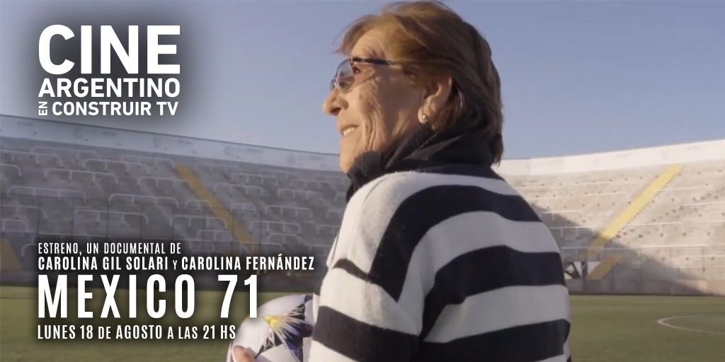 Hoy a las 21 h no te pierdas México 71, la historia de la Selección Argentina Femenina en el Mundial de 1971.

⚽ Sin botines, camisetas ni DT, llegaron engañadas… pero aun así hicieron historia: vencieron 4 a 1 a Inglaterra y terminaron cuartas en el torneo.