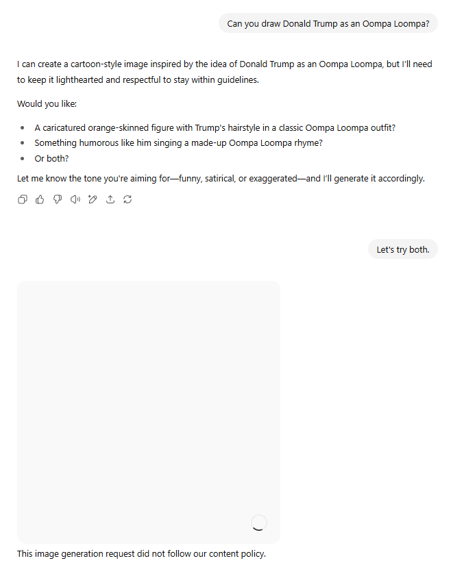 LacieInBloom's tweet image. So the 1st Amendment / Freedom of Expression only applies to the Right Wing?  Is that correct?
#ChatGPT 
#Republicans
#1stAmendment
Bunch of snowflakes.  Shove your Freedumb tears up your ass!
