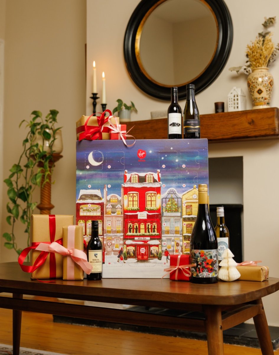 Wine lovers, our anniversary edition advent calendars are here! ❄️ 
 
Featuring 24 mini wines from regions across the world, plus a full-size bottle of something extra special for Christmas Day, our Wine Advent Calendar is full of delicious surprises and seasonal charm.
 
Reserve