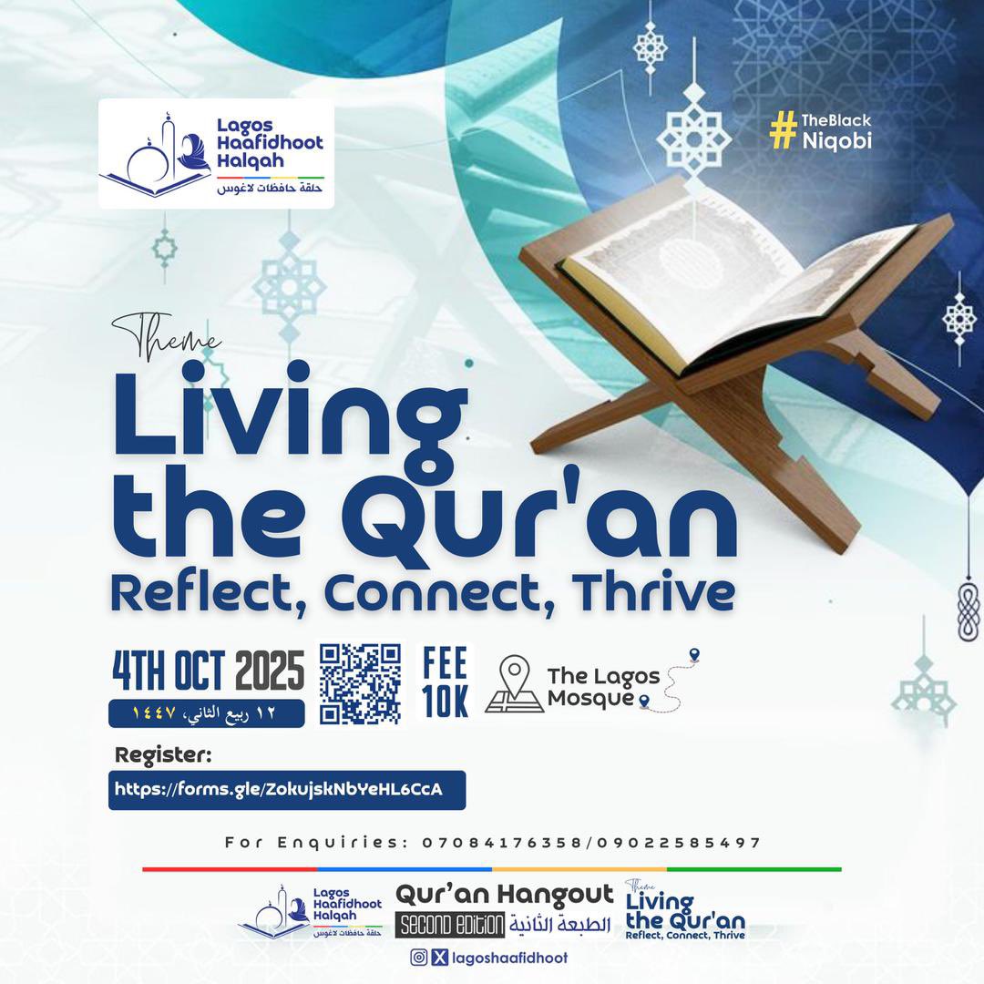 haafidoothalqah's tweet photo. ✨ *When the Qur’an speaks, hearts find peace.* ✨🥳
This October, step into a gathering where words turn into action, verses transform into guidance, and reflections become a way of life. 

📖 *Living the Qur’an: Reflect, Connect, Thrive*
— *Qur’an Hangout (Second Edition)* — https://t.co/Xvm6Vmv4rE