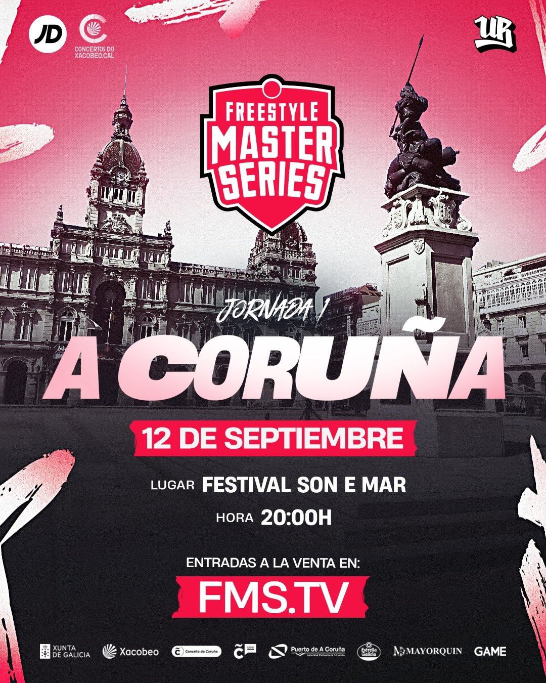 Cartel FMS España J1 octava temporada