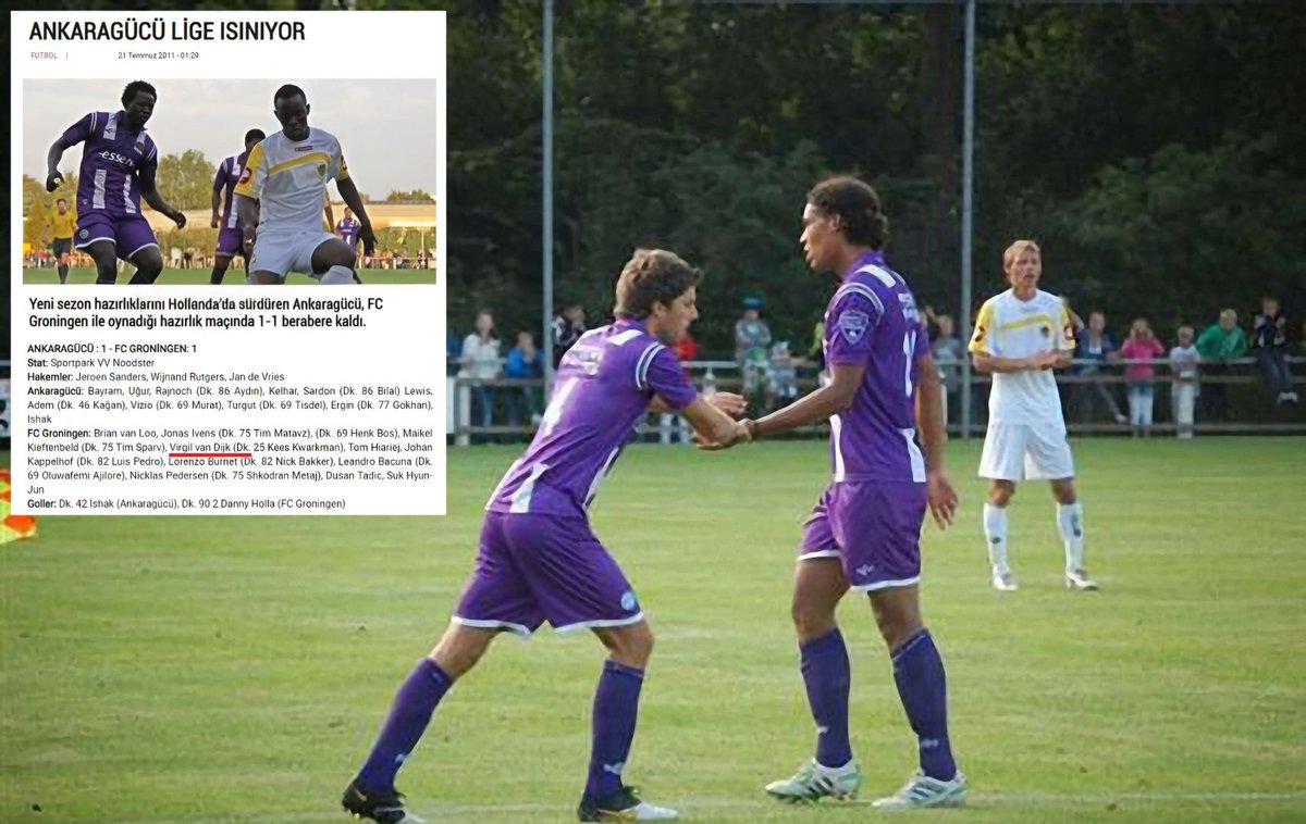 SMBGSPORTS's tweet photo. 🗓Yıl 2011

FC Groningen - Ankaragücü maçının 25. dakikasında sakatlanan Virgil van Dijk oyundan çıkıyor. https://t.co/mL8J6cuPPa