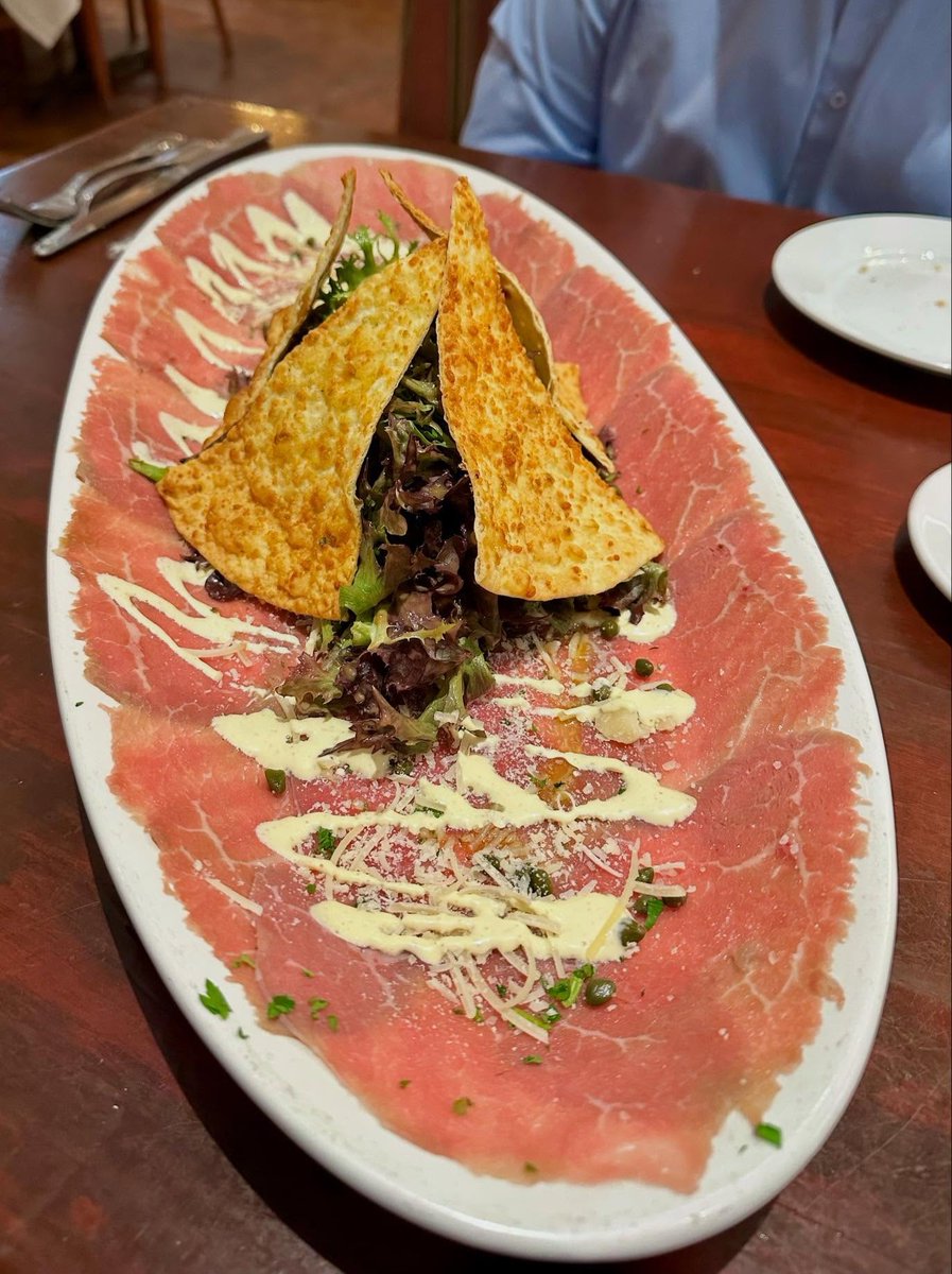 Thin, tender, and packed with flavor our Carpaccio is a Happy Hour favorite for just $8! 🥩✨

Join us weekdays from 3PM–6PM at the bar or outdoor terrace for this guest-loved bite and more.

📸: Photo credit to our guest craveable.stl on IG!
#BrioItalianGrille #CarpaccioCravings