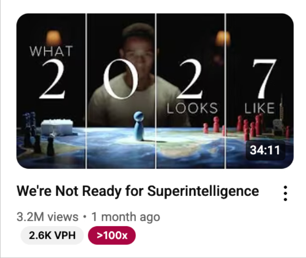 YutoTas's tweet photo. In We’re Not Ready for Superintelligence, the board game set pieces, cinematic colour grading and perfectly timed cuts had me hooked for 34 minutes straight. I couldn’t look away. https://t.co/24oI8GfkMZ