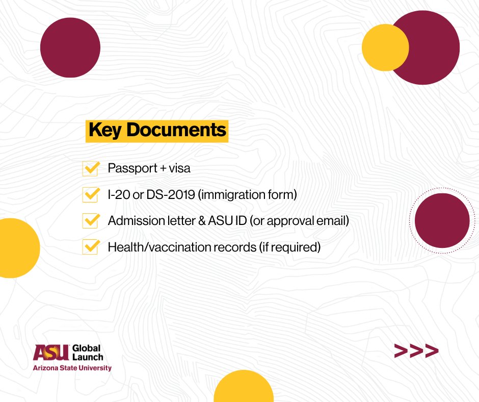 ASUGlobalLaunch's tweet photo. 📦✨ Fall semester is almost here; are you packed and ready?

We’ve made a Move-In Checklist so you’ll know what to bring (and what to leave behind). 

View the full checklist link in bio.

https://t.co/WT2iTKjYN6 

#ASU #GlobalLaunch #ESL #Fall2025 #LearnEnglish #Moveinchecklist https://t.co/Zbodv3Lbbu