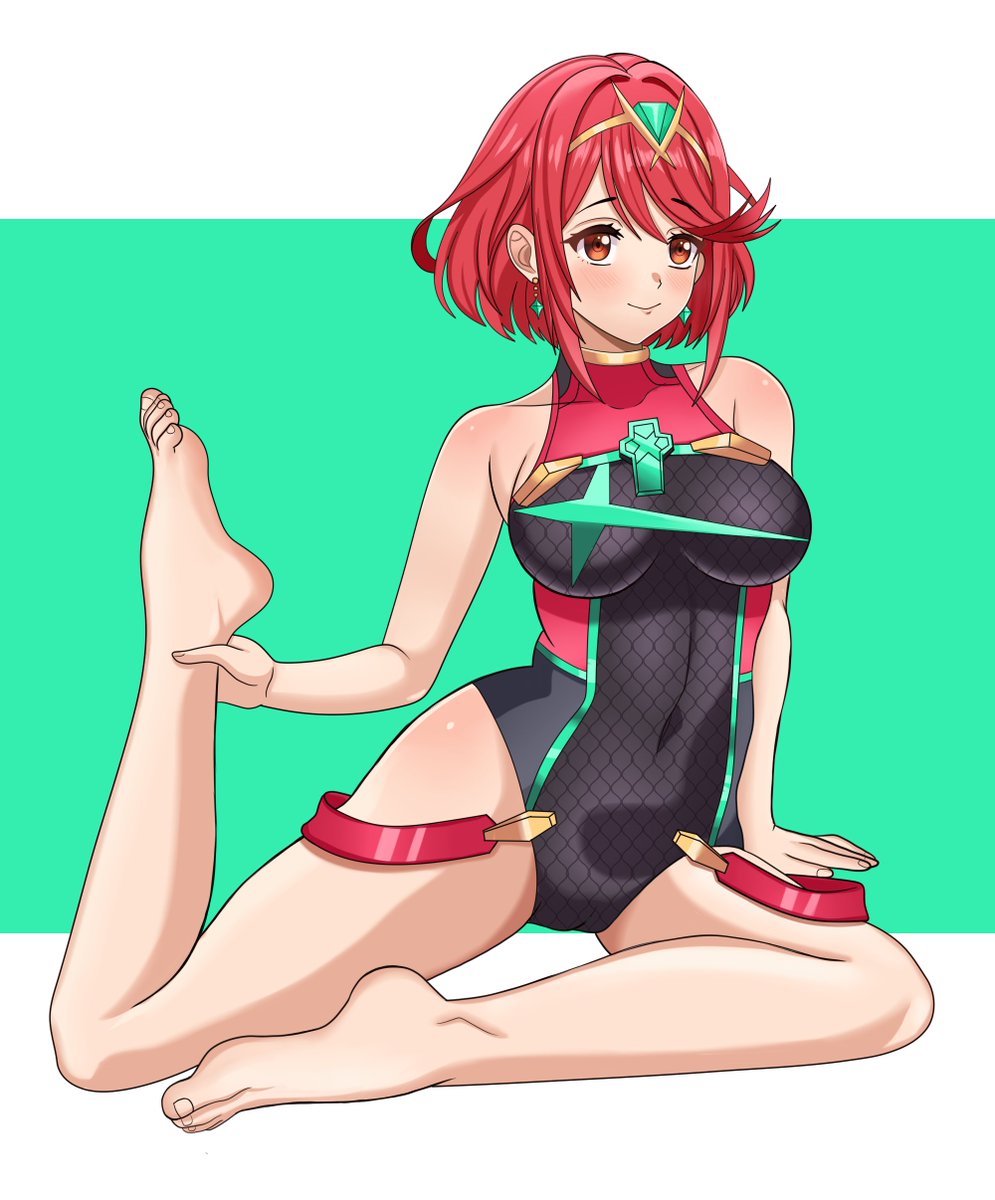 pyra xenoblade commission for <a href="/SpiderNinja9/">Alnitak</a> thanks you!