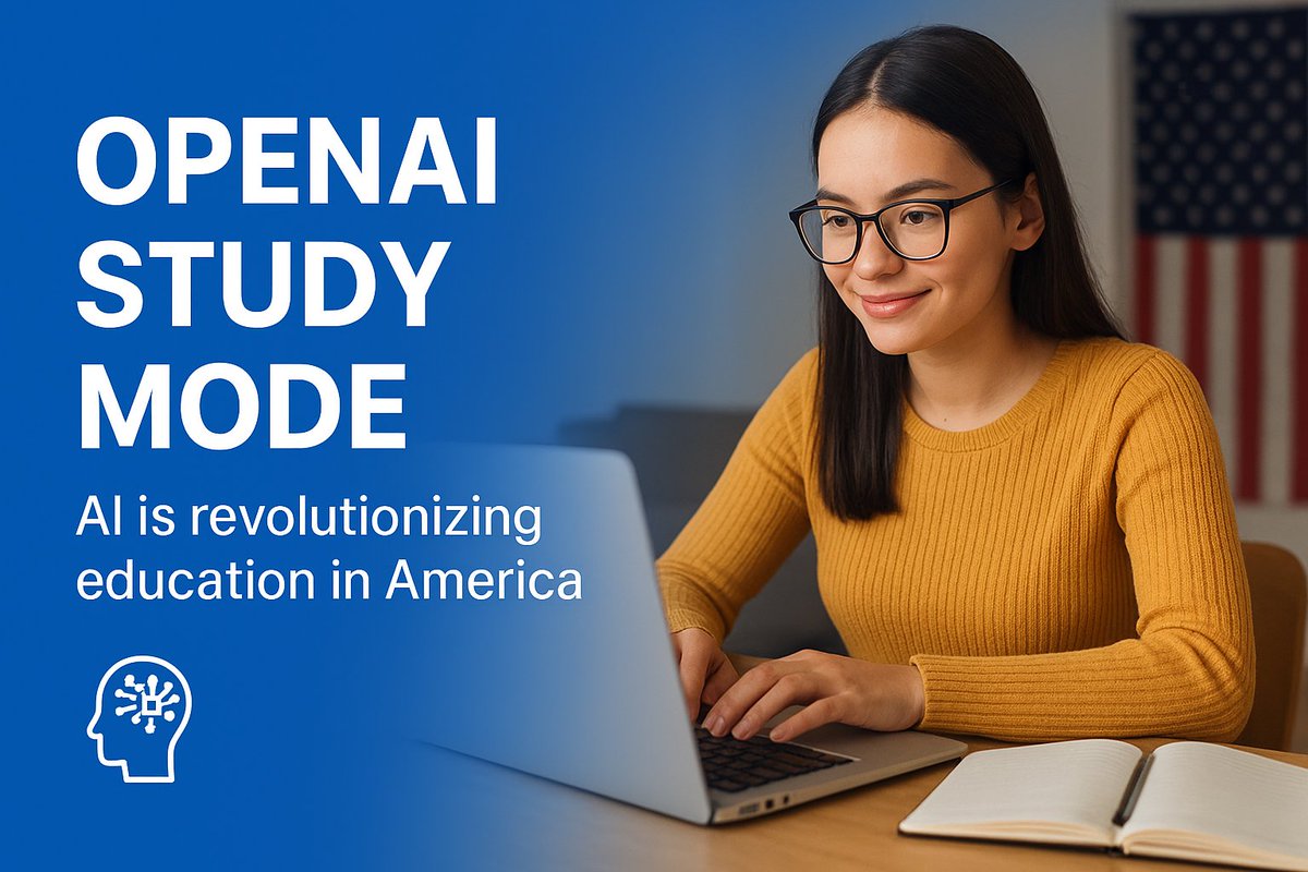 TechPulseken's tweet image. 📚💡 Studying just got smarter!
OpenAI Study Mode is changing how Americans learn in 2025 — from flashcards to custom study plans. 🚀
👉 Discover the future of studying: techpulse.jaytechkenya.com/blog/openai-st…
#OpenAIStudyMode #FutureOfLearning #AIinEducation #StudySmart #EdTechUSA