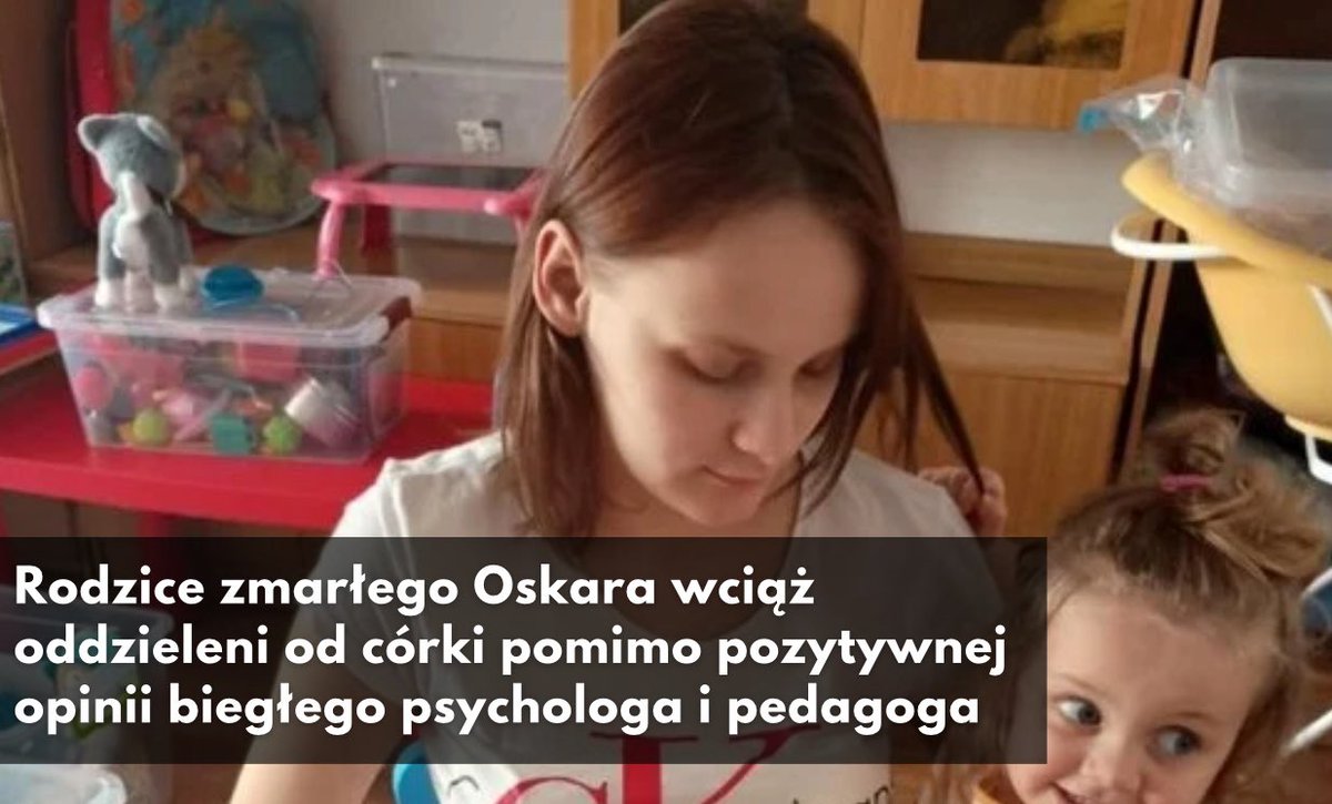 🔴 Opinia psychologiczno-pedagogiczna potwierdza, że trzyletnia Lenka powinna wrócić pod opiekę rodziców
🔴 Pomimo tej opinii, sąd wciąż odmawia przywrócenia dziecka rodzinie ani powierzenia go babci
🔴 W maju w pieczy zastępczej zmarł 4-miesięczny Oskar, brat Leny
🔴 Prokuratura