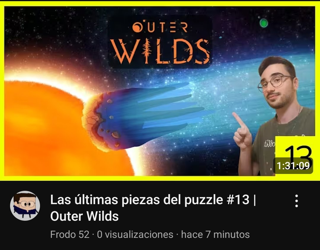 frodo_52's tweet photo. Y vamos con el penúltimo episodio de Outer Wilds. #hype #outerwilds

https://t.co/9mCXtGS9d8 https://t.co/WL9dVfxhOJ