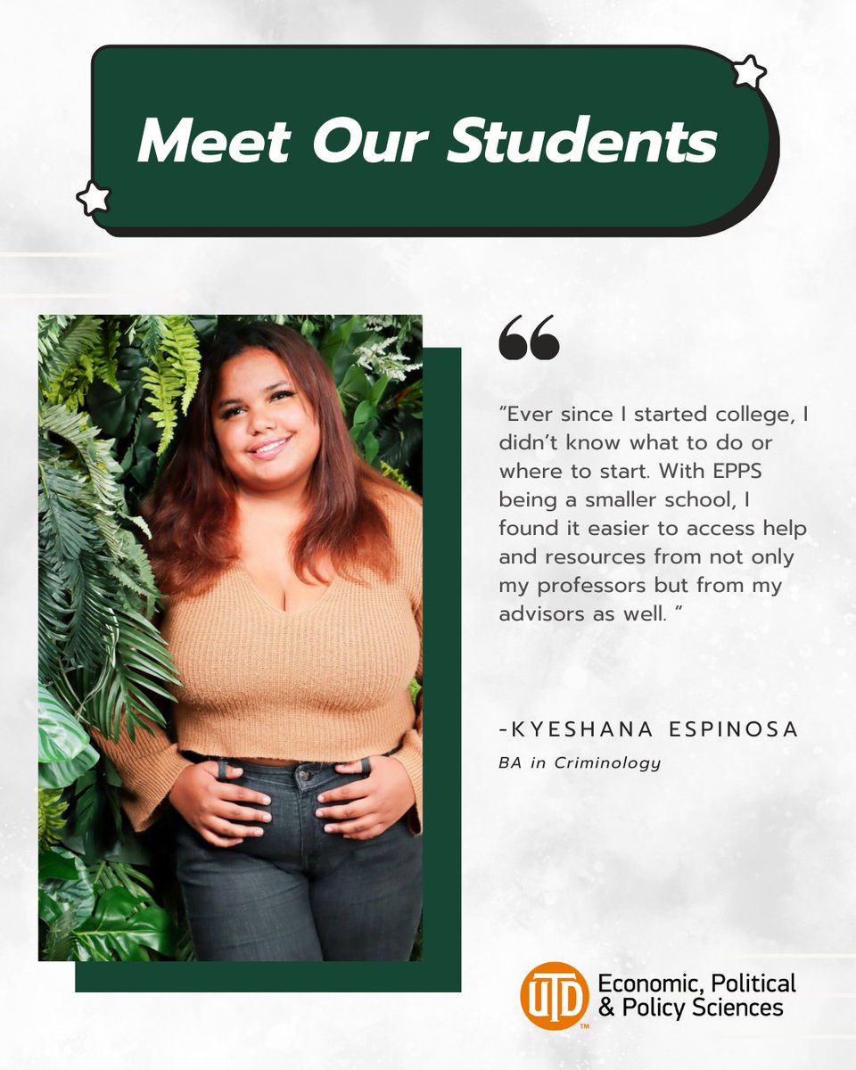 UT Dallas - Economic, Political & Policy Sciences tweet media