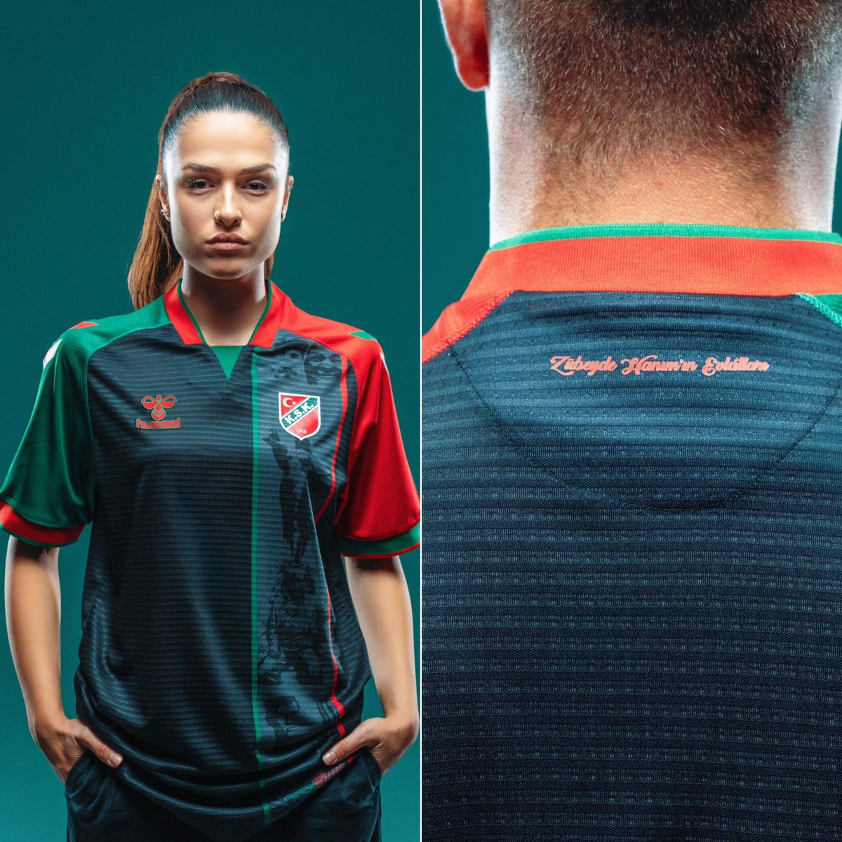 Karşıyaka SK, Atatürk ve Zübeyde Hanım temalı yeni formalarını tanıttı. Formaların arkasına “Zübeyde Hanım’ın evlatları” yazıldı.