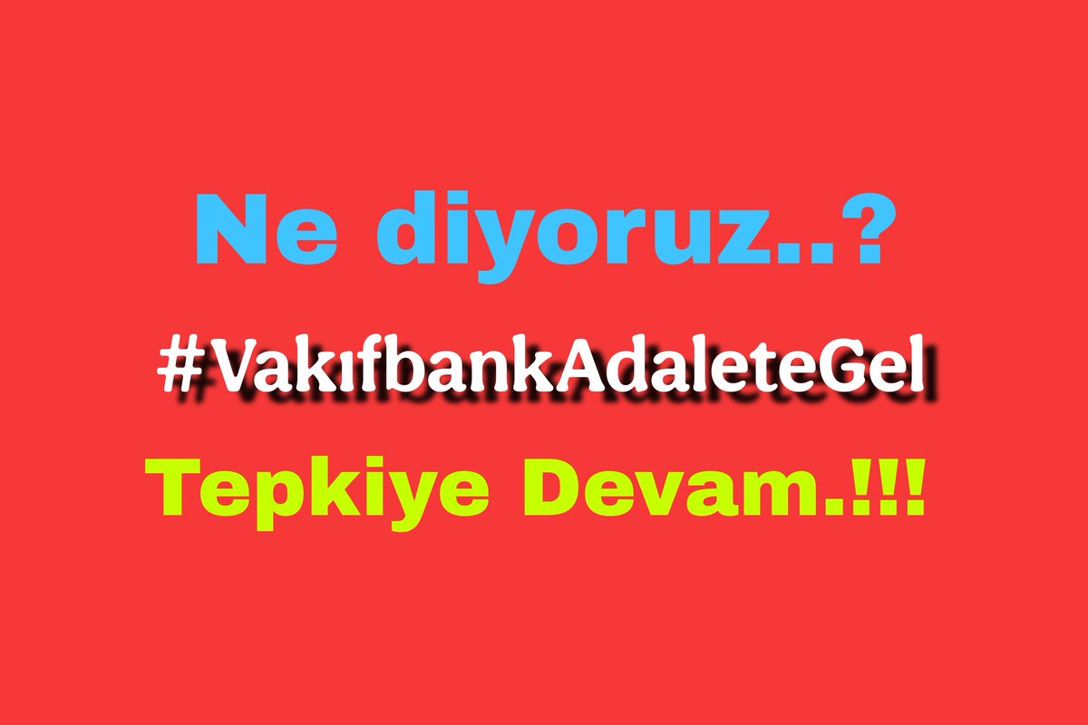 #VakıfbankAdaleteGel
Gücümüzü gösterelim.
Tepkiye devam.
Tag 84 bin sayıyla gündemde.