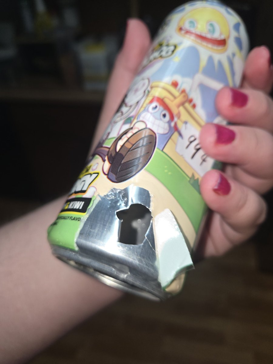 ghoul_bug's tweet photo. do NOT shotgun the goof juice. i am ill. https://t.co/s8OlYxQ87n