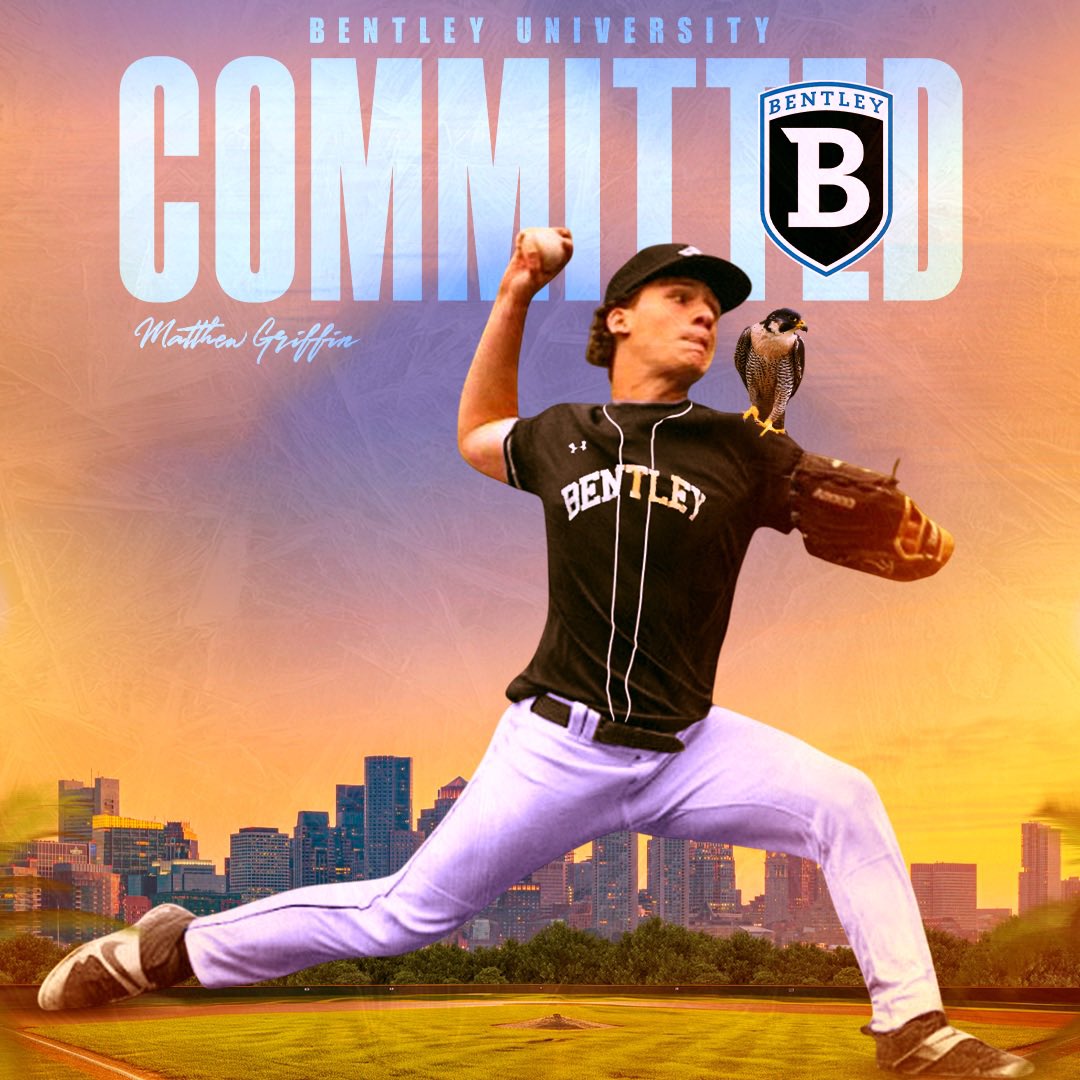 Matthew Griffin (@mattygrifff) on Twitter photo Fired up to announce my commitment to Bentley University.
I want to thank <a href="/NLB_Sports/">Next Level Boston ⚾️</a> and <a href="/nextlevel_chris/">Coach Chris</a> for helping me throughout the recruitment process as well as Coach McGlaughlin for allowing me the opportunity to reclass at BB&N.
I also wanna thank coach hill and coach Fired up to announce my commitment to Bentley University.
I want to thank <a href="/NLB_Sports/">Next Level Boston ⚾️</a> and <a href="/nextlevel_chris/">Coach Chris</a> for helping me throughout the recruitment process as well as Coach McGlaughlin for allowing me the opportunity to reclass at BB&N.
I also wanna thank coach hill and coach