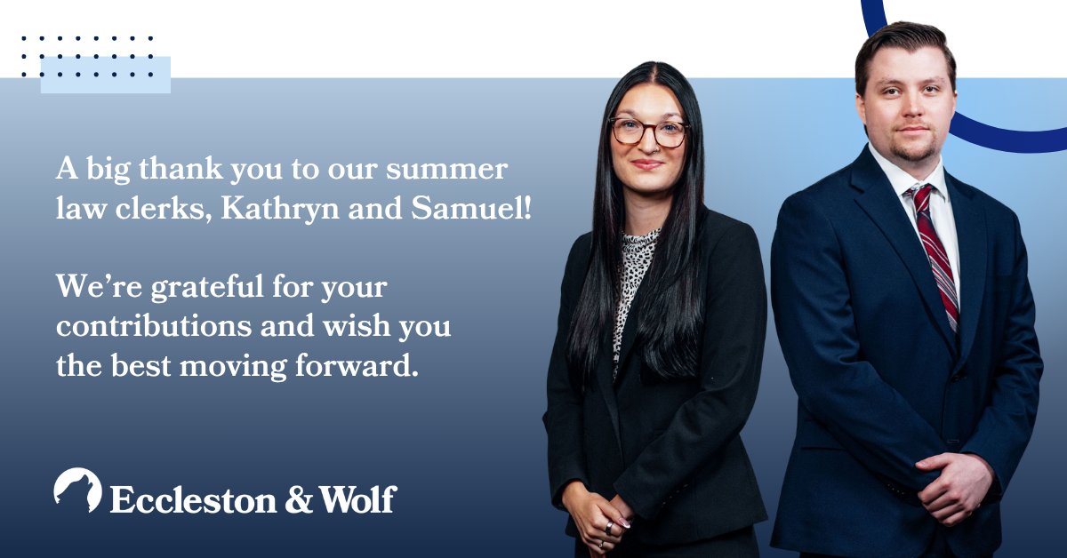 Law Offices of Eccleston and Wolf (@EcclestonWolf) / Posts / X