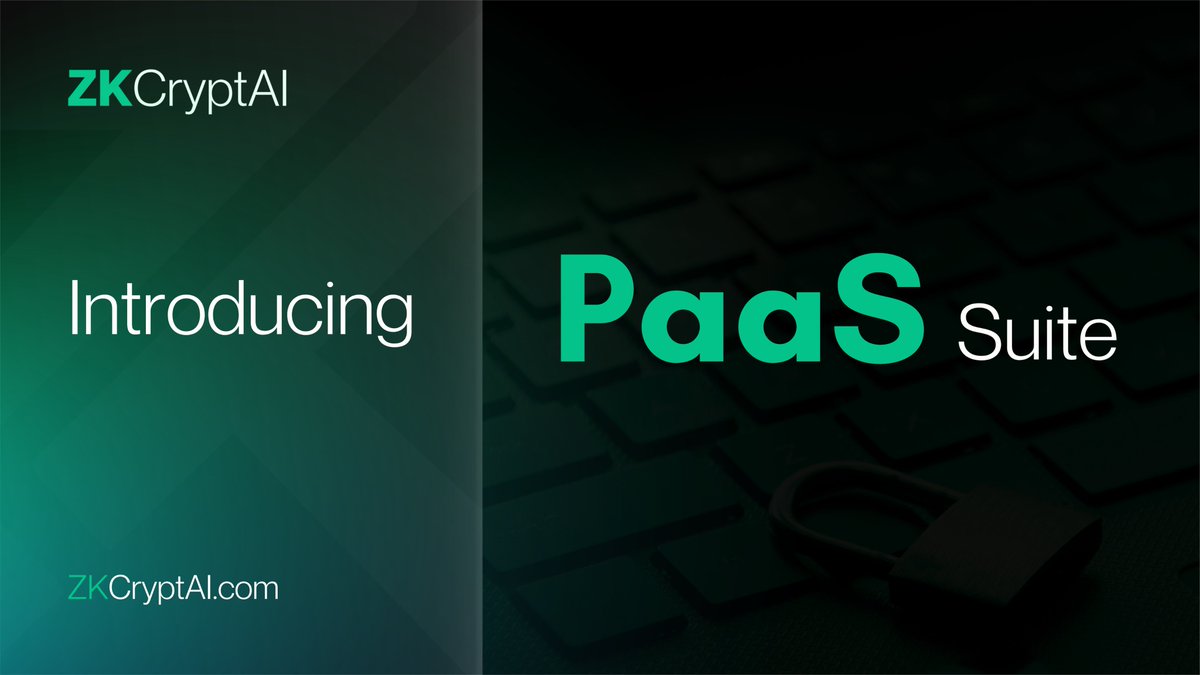 ZKCryptAI's tweet image. Introducing PaaS: Privacy as a Service

Today we are taking a big step forward.
We are launching PaaS, our Privacy as a Service suite.

PaaS gives developers and projects a simple way to integrate privacy directly into their applications. Through our APIs, you can:

1. Send files…